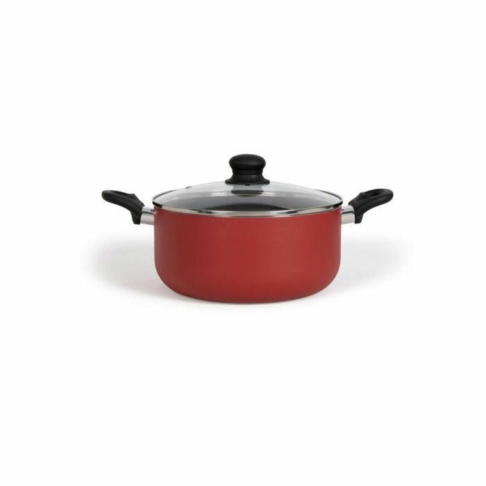 Livoo Faitout MEP150R Rouge 24 cm