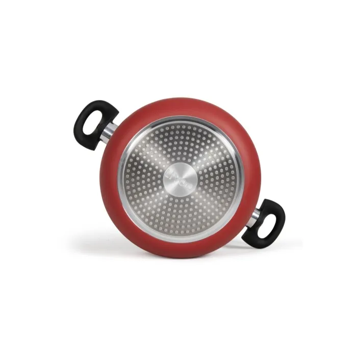 Livoo Faitout MEP150R 24 cm Antiadhésif sans PFOA PFOS Poignées Silicone Compatible Tous Feux Dont Induction Noir Livoo Faitout MEP150R 24 cm Antiadhésif sans PFOA PFOS Poignées Silicone Compatible Tous Feux Dont Induction Noir