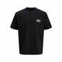 T-shirt à manches courtes homme Jack & Jones Jcodynamic Dust Ss Crew Neck Noir 12-24 Mois