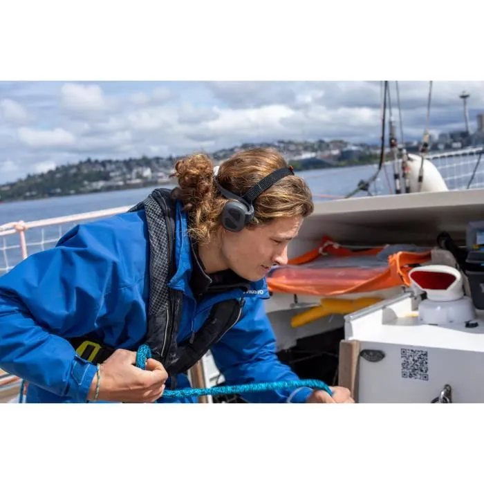 SENA Casque-micro Nautitalk Bosun Duo, Bluetooth, IP67, Portée 800-1600 m, Autonomie 10h, Recharge USB-C, Pack de 2