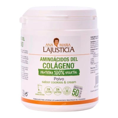 Ana Maria Lajusticia Poudre d'acides aminés de collagène Cookies & Cream 350 g Ana Maria Lajusticia Poudre d'acides aminés de collagène Cookies & Cream 350 g