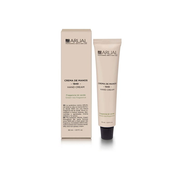 Arual Crème pour les mains au thé vert 30ml Arual Crème pour les mains au thé vert 30ml