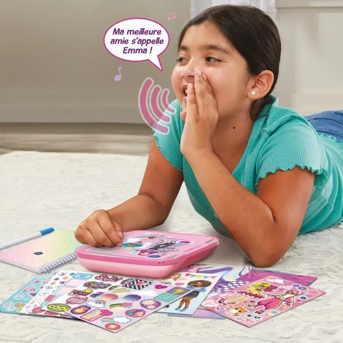 VTech Kidisecrets 365 - Mon Journal Intime Vocal pour Enfants de 5 à 12 Ans, 365 Mémoires Vocales, Écran LCD, Sûreté par Code Secret - Version Française