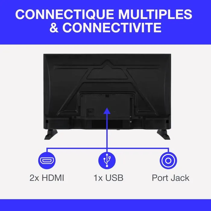 TV intelligente Continental Edison 32" HD
