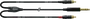CORDIAL Câble Jack Stéréo 3.5 mm vers 2 RCA 90 cm