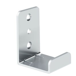 Q&Q Support Larguero Cama Nepal 40 -Forma J- - Fer Zingué pour Fixation de Lits