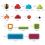 Cefa Picasso Tiles - Jeu de blocs de construction entrelacés 112 pièces