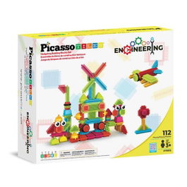 Cefa Picasso Tiles - Jeu de blocs de construction entrelacés 112 pièces