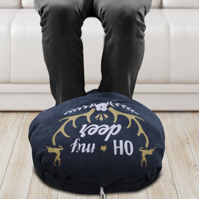 Sensly CALIENTAPIÉS Chaussons géants pour l'hiver