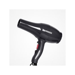 Perfect Beauty - Sèche-cheveux professionnel Pluma Pro Black, moteur DC 2000W, ultra léger 310g, 2 vitesses, 4 températures, avec concentrateur et filtres