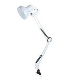 GSC Evolution Flexo de bureau avec clip E27 40W - Blanc