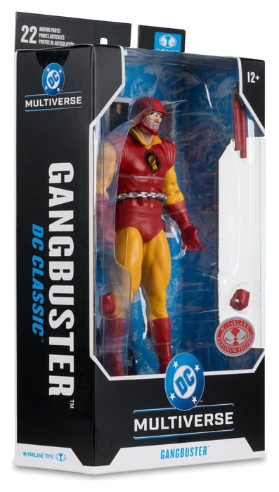 McFarlane Toys DC Multiverse Gangbuster (DC Classic) Red Platinum Edition - 18 cm