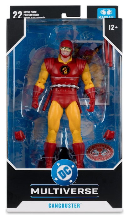 McFarlane Toys DC Multiverse Gangbuster (DC Classic) Red Platinum Edition - 18 cm