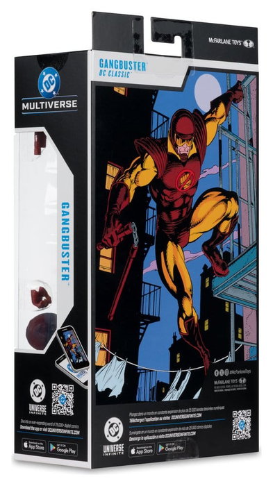 McFarlane Toys DC Multiverse Gangbuster (DC Classic) Red Platinum Edition - 18 cm