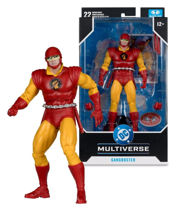 McFarlane Toys DC Multiverse Gangbuster (DC Classic) Red Platinum Edition - 18 cm