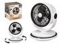 ARGON Ventilateur rotatif bicolore 35W avec support