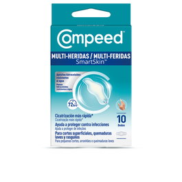 Compeed SmartSkin Pansements Hydrocolloïdes Imperméables pour les Doigts, 10 unités