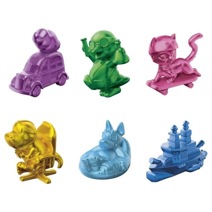 Hasbro Gaming Monopoly avec application bancaire - Jeu de plateau familial 2 à 6 joueurs, version française, à partir de 8 ans