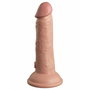 Gode réaliste Pipedream - King Cock Silicone Naturel