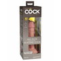 Gode réaliste Pipedream - King Cock Silicone Naturel