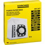 Karcher Sachet filtre ouate Triple épaisseur pour KWD1, KWD2, KWD3, WD2 Plus et WD3 (paquet de 4)