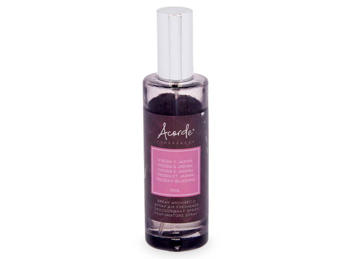 Acorde Aroma Hogar 70 ml Fresia et Jasmin, 4,5 x 16 x 4,5 cm (Set de 12)