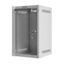 Lanberg Armario mural 10 pouces 9U 280x310 mm gris