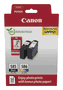 Canon PG-585+CL586 Value Pack Noir, Cyan, Magenta, Jaune