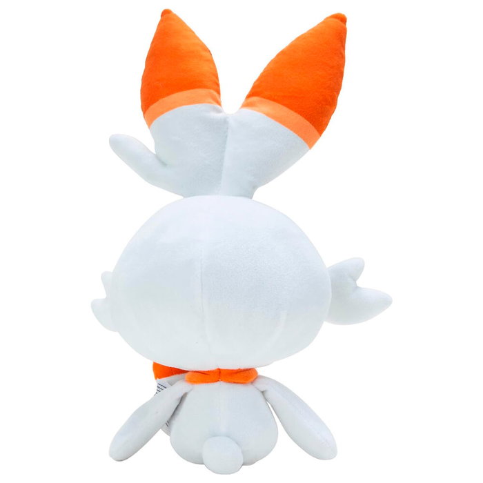 Jazwares - Peluche Pokémon Scorbunny - Peluche Officielle - Environ 30 cm