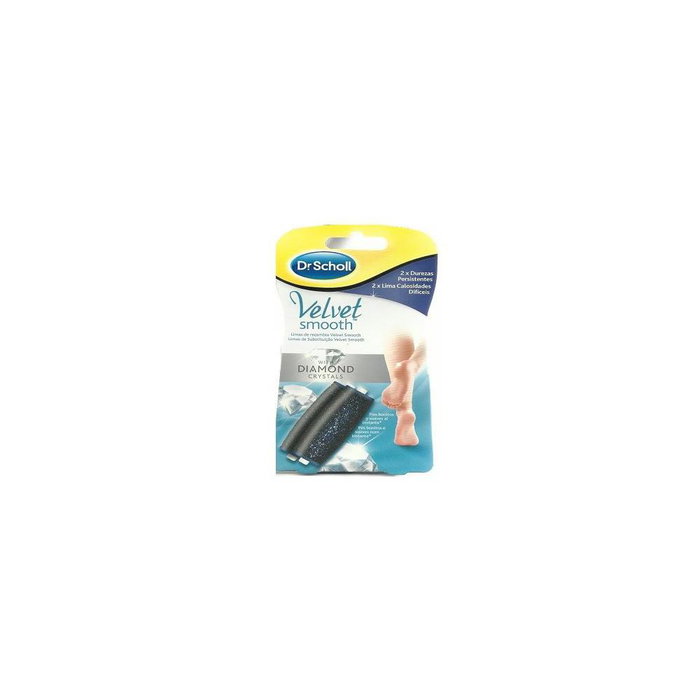 Scholl Velvet Smooth Recharge pour callosités persistantes, 2 unités