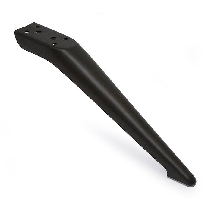 Q&Q Poteau de Meuble Modèle Nayla en Métal Chromé avec Hauteur Réglable (120 cm) - Support Robuste pour Canapé ou Meuble