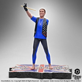 Knucklebonz Def Leppard Rock Iconz Rick Allen Statuette