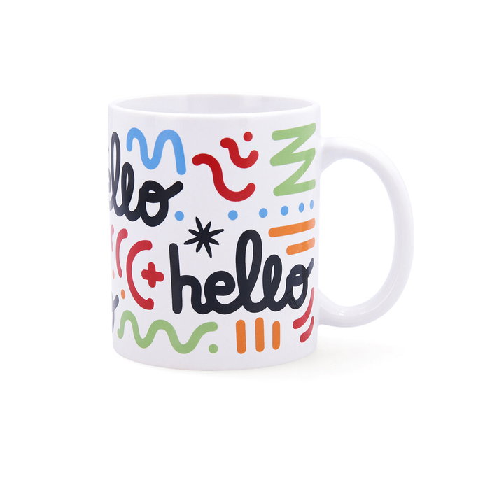Quid Mug Céramique Comic 33 cL (12 Unités)