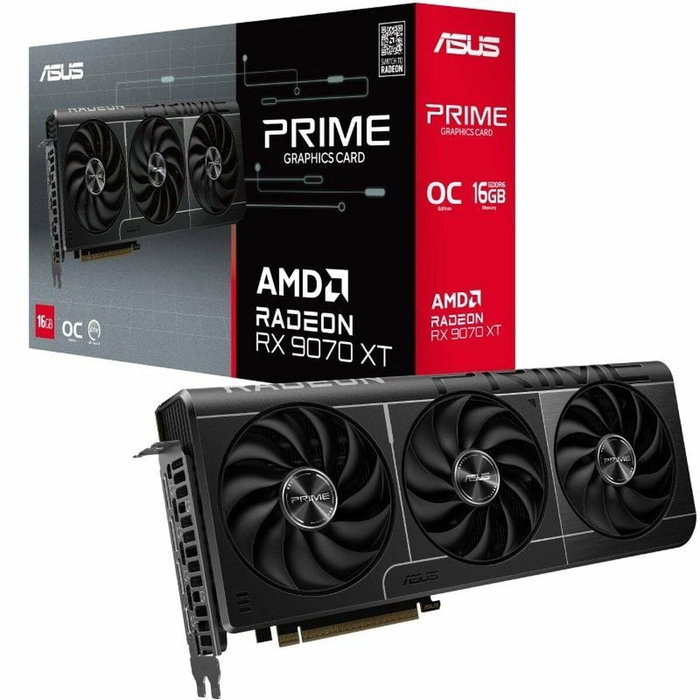 Carte Graphique Asus 90YV0L71-M0NA00 radeon rx 9070 xt 16 GB GDDR6 Carte Graphique Asus 90YV0L71-M0NA00 radeon rx 9070 xt 16 GB GDDR6