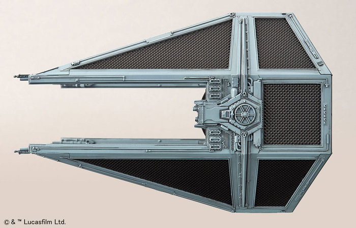 Star Wars maquette 1/72 Tie Interceptor 10 cm Star Wars maquette 1/72 Tie Interceptor 10 cm