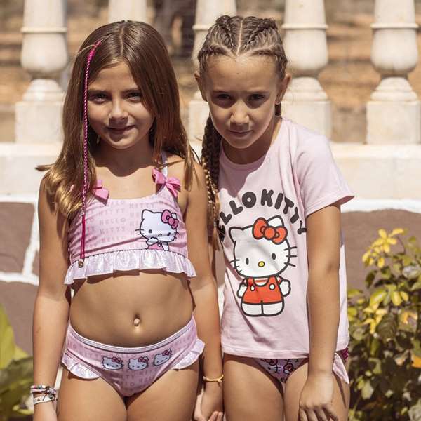 Cerdá Bikini Hello Kitty Fille 4 Ans Rose Clair