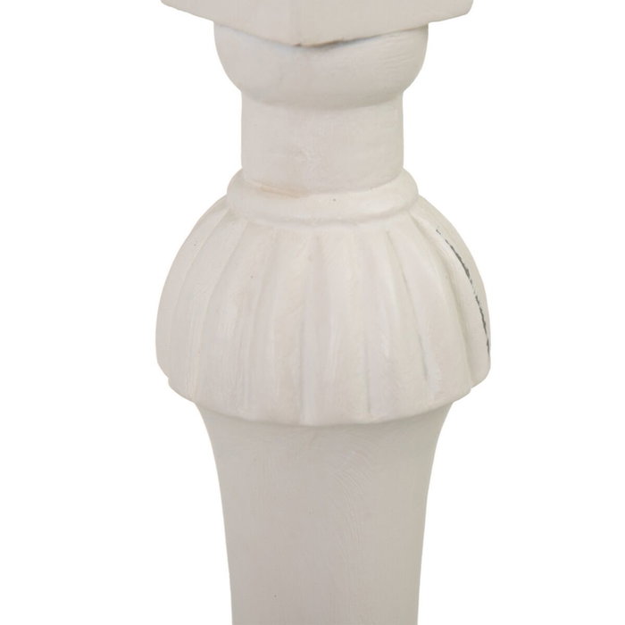 BigBuy Home Table d'appoint Blanc 72 x 47 x 77 cm BigBuy Home Table d'appoint Blanc 72 x 47 x 77 cm