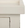BigBuy Home Table d'appoint Blanc 72 x 47 x 77 cm