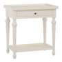 BigBuy Home Table d'appoint Blanc 72 x 47 x 77 cm