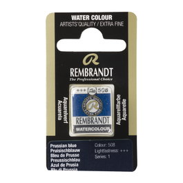 Rembrandt Aquarelle en pastille Bleu de Prusse 508