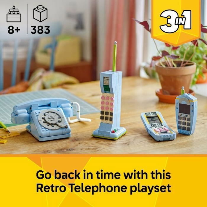 LEGO Creator 3-en-1 Le Téléphone Rétro 31174 LEGO Creator 3-en-1 Le Téléphone Rétro 31174