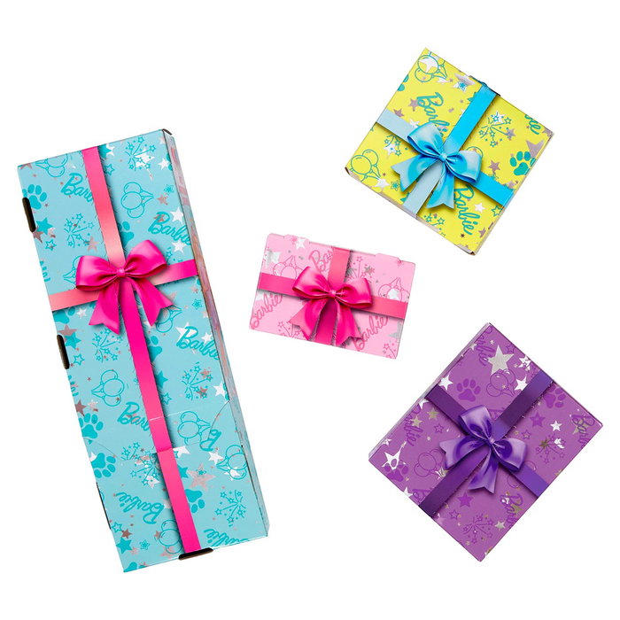 Barbie Party Reveal - Poupée et Chien Violet