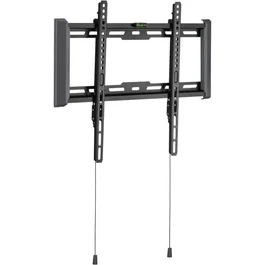 Stell SHO 7200 - Support TV mural fixe Slim pour écrans 32 à 70 pouces, jusqu'à 75 kg, compatible VESA, acier noir