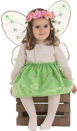 BigBuy Carnival Déguisement pour Enfants Vert Papillon (2 Pièces)
