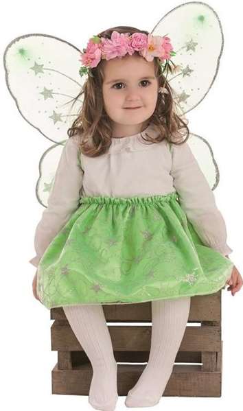 Creaciones Llopis Déguisement Enfant Papillon Vert Ensemble Taille 4-6 Ans Âge 3 Ans Tutu et Ailes Creaciones Llopis Déguisement Enfant Papillon Vert Ensemble Taille 4-6 Ans Âge 3 Ans Tutu et Ailes