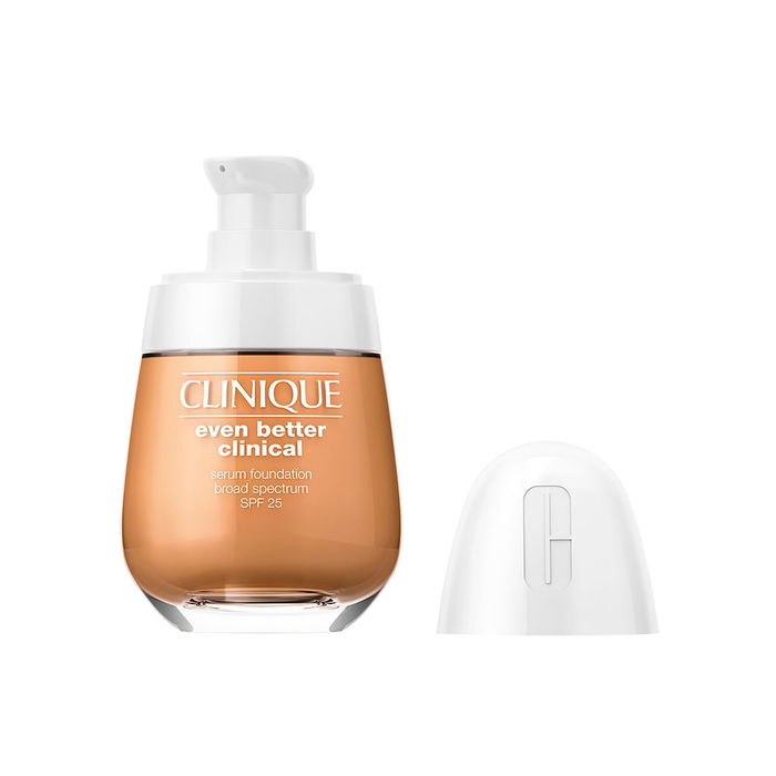 Clinique Even Better Clinical Fond de Teint SPF20 #78-nutty - Base Fluide Transformante 24h, Couvrance Modulable, Acide Hyaluronique & Vitamine C