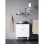 Lovely Home Lot de 2 draps de douche beige 70 x 140 cm