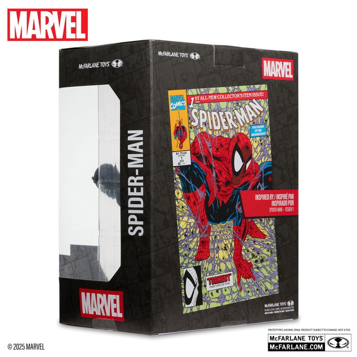 Marvel Collection statuette PVC 1/6 Spider-Man (Spider-Man #1)(Black Suit)(Chase) 15 cm