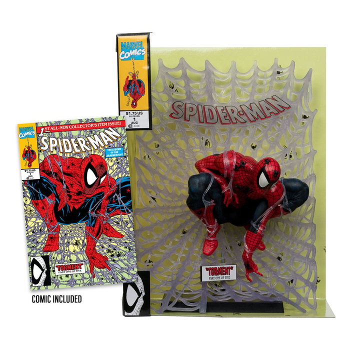 McFarlane Toys Marvel Collection Spider-Man (Black Suit) Chase 1/6