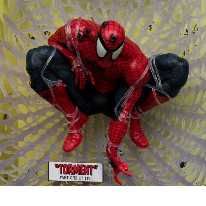 McFarlane Toys Marvel Collection Spider-Man (Black Suit) Chase 1/6